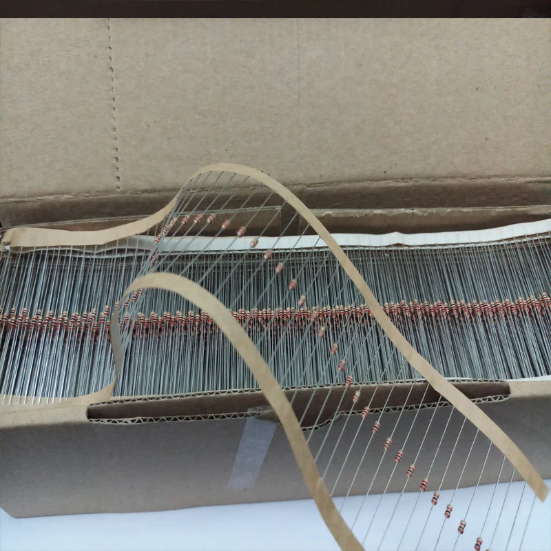 3120 piezas 156 valores 1 -10M Ohm 1/4W 5% Kit surtido de resistencias de película de carbono componentes electrónicos - imagen 4