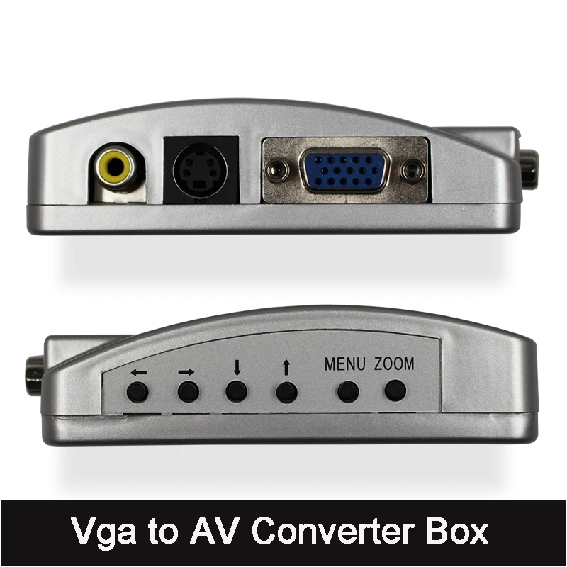 Adaptador VGA a TV NTSC/PAL con Salida RCA para PC - imagen 2
