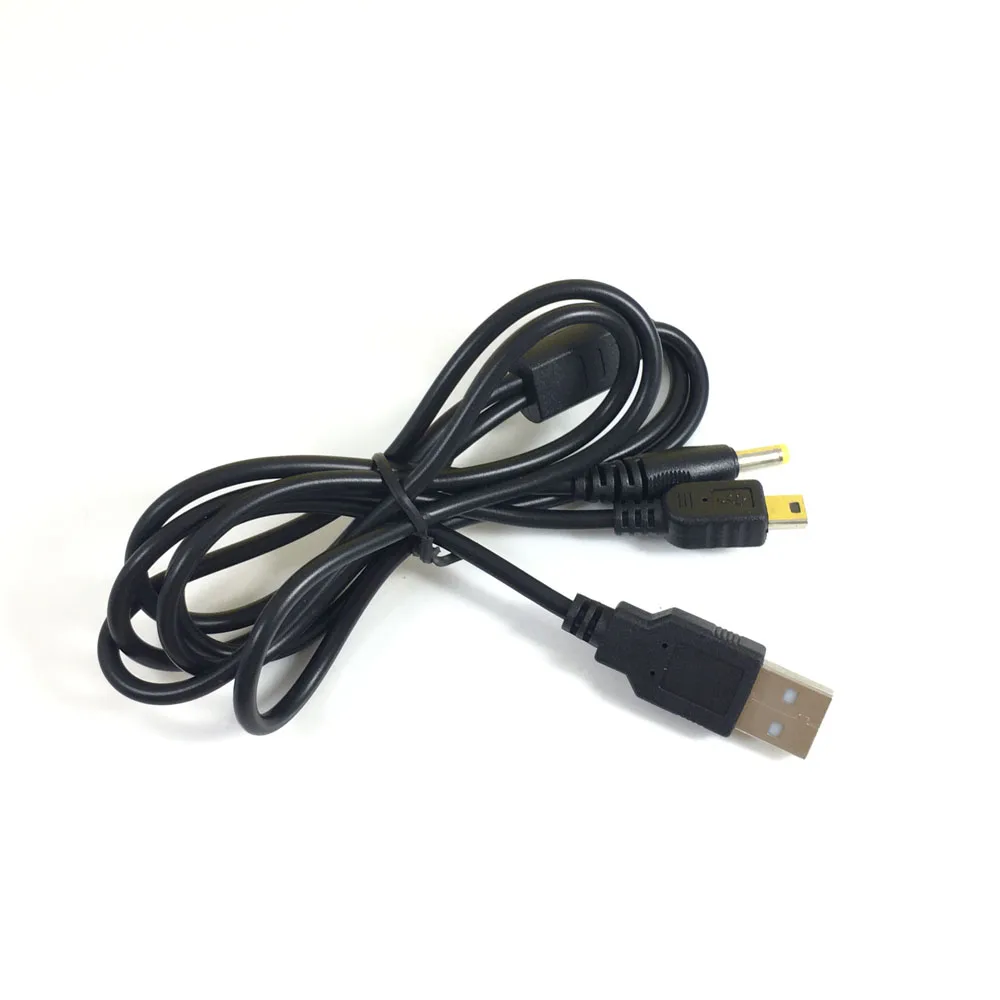 JCD Cable cargador de carga de transferencia de datos USB 2 en 1 de alta calidad para PSP 1000 2000 3000 a PC - imagen 2