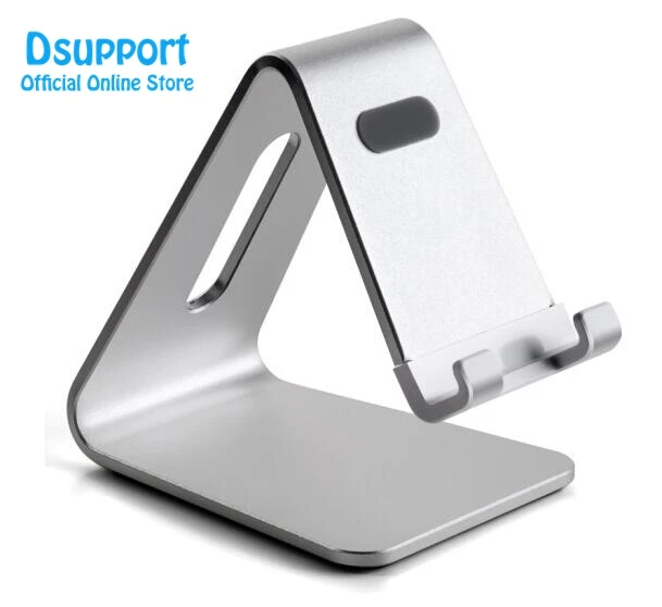 Soporte universal de aluminio para tableta, base de color plateado para tabletas y teléfonos de varios tamaños, AP-4S - imagen 5