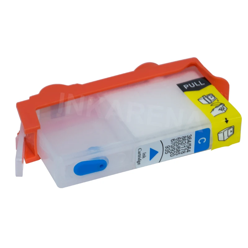 INKARENA-cartucho de tinta recargable 655XL para impresora HP 655, recambio de tinta recargable Deskjet advantage 4625, 4615, 3525, 5525, 4 botellas - imagen 4