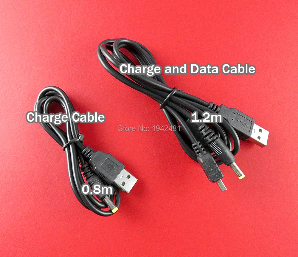 Cargador de carga de 10 piezas, Cable USB 2,0 de transmisión de datos, color negro, 0,8 M, 1,2 M, para PSP 1000, 2000, 3000, para PSP1000, PSP2000, PSP3000 - imagen 2