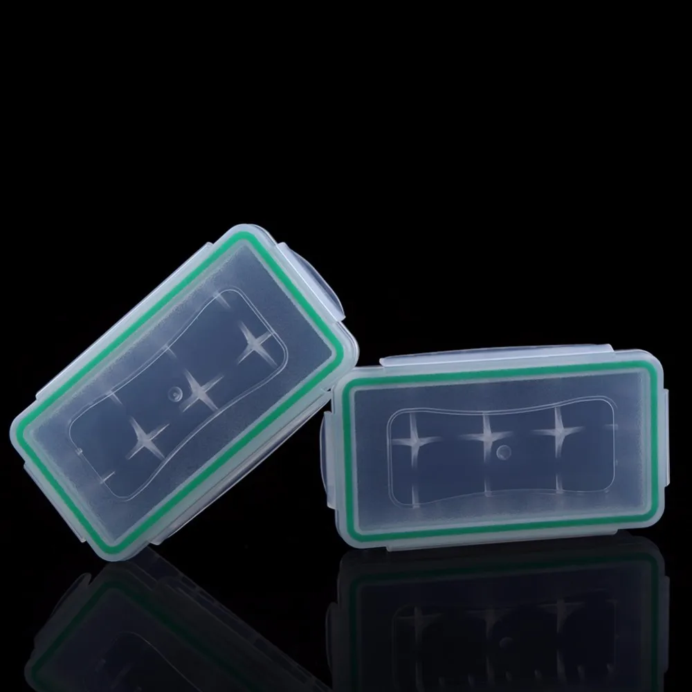 18650 caja de almacenamiento de la caja de la batería funda de plástico resistente al desgaste resistente al agua cubierta protectora de la batería - imagen 5