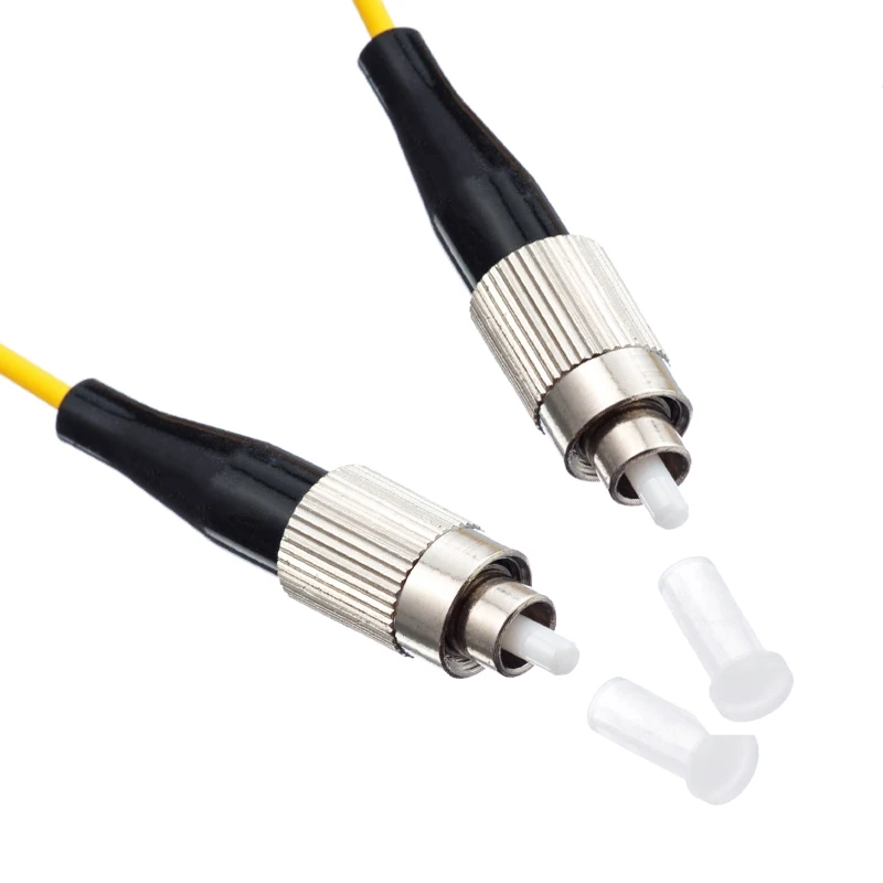 Atenuador ajustable de fibra FC, 0-60dB, en línea, mecánico variable, en línea, atenuador óptico ftth monomodo Simplex ELINK - imagen 4