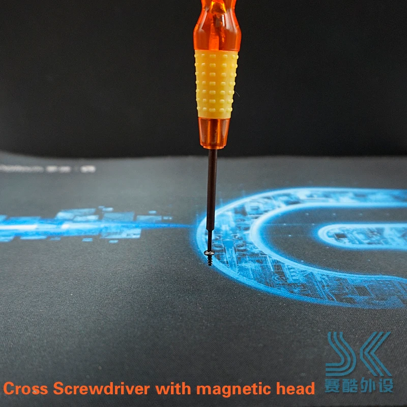 Destornillador de cabeza cruzada, destornillador de ciruela magnético 1,5x40 para quitar el teclado del ratón, desmontaje, herramientas de reparación de mantenimiento - imagen 2