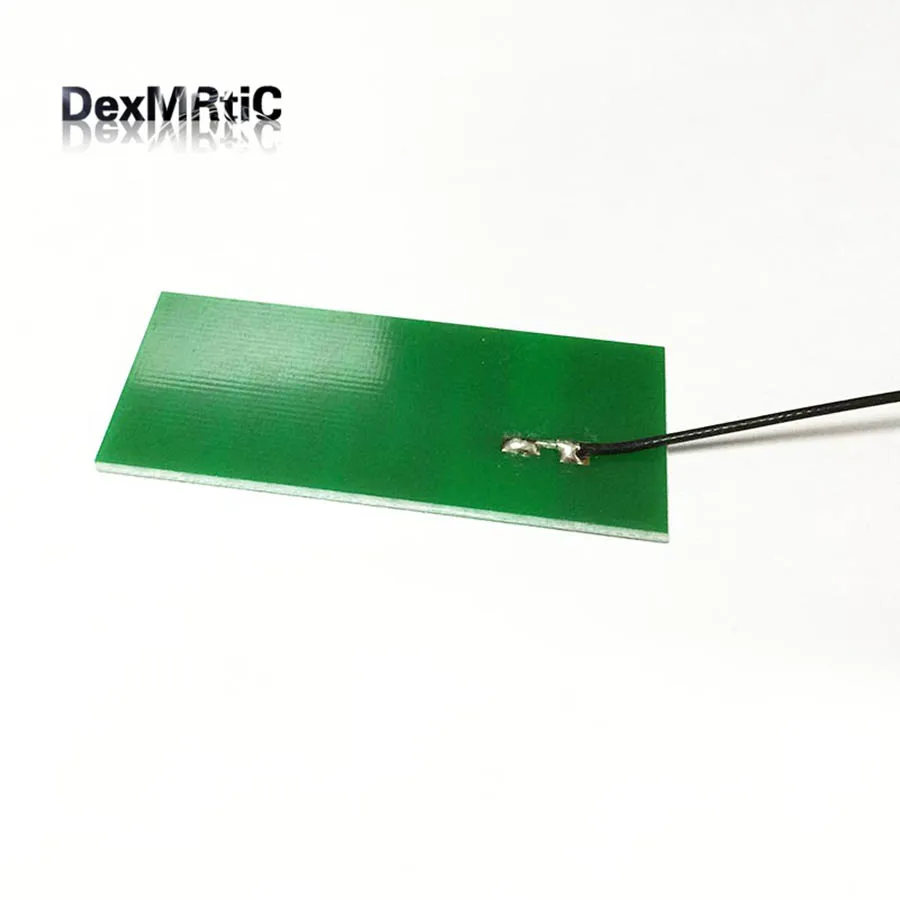 1 unidad de antena plana de 2,4 Ghz 6dbi incorporada PCB aérea inalámbrica ufl para IEEE802.11b/g/n Bluetooth para módem Wifi - imagen 5