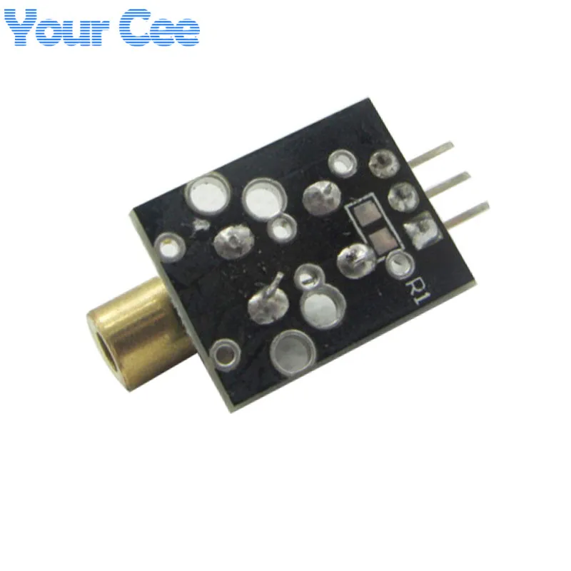 Módulo de Sensor láser tl-laser transmisor, diodo de punto rojo, cabeza de cobre, longitud de onda de fuente de transductor Arduino, 6mm, 5V, 5mW, 650nm - imagen 3