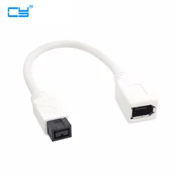 Adaptador Firewire 6 pines hembra a 9 pines macho 400 a 800