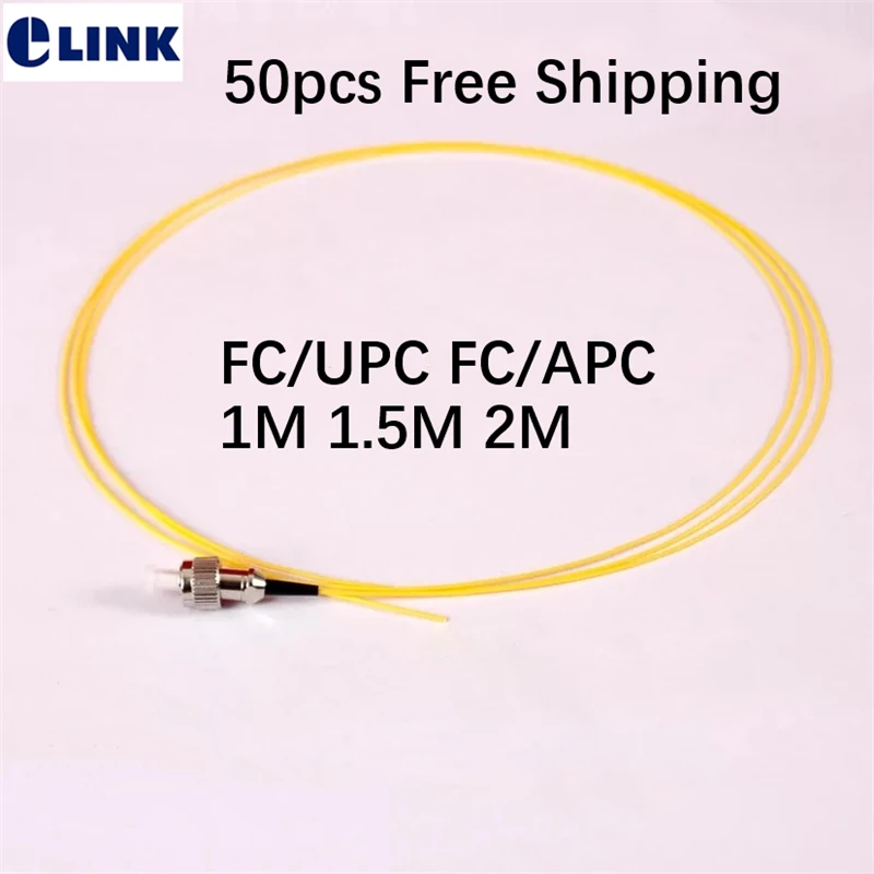Fibra óptica SM 9/125um FC/UPC/APC Coletas Amarillo 1-2 m Envío gratis - imagen 4
