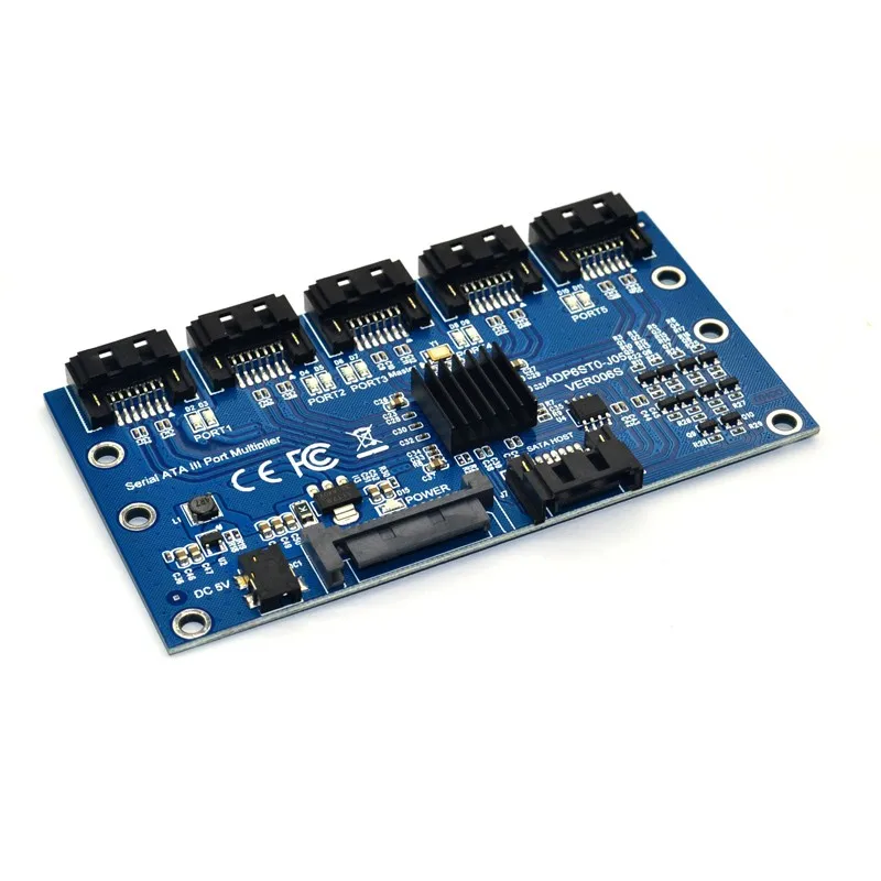 Concentrador SATA 1 a 5 Puertos – Hub Divisor HDD - imagen 3