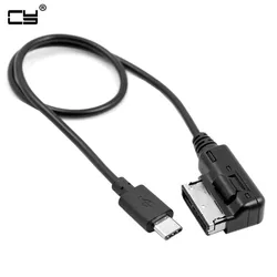 Cable Adaptador AMI MDI a USB-C para Coche VW Audi