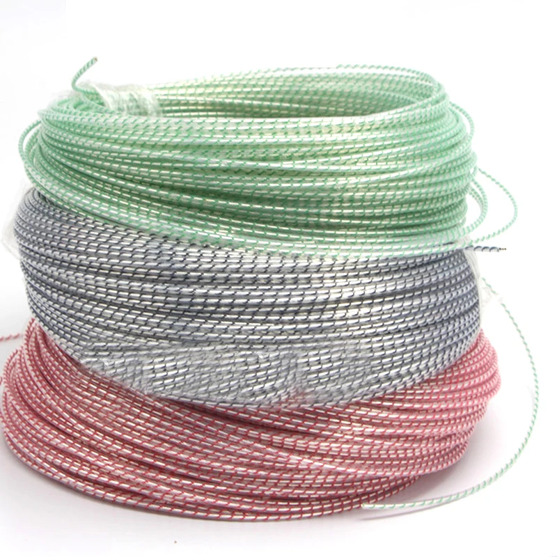 Cable a granel chapado en plata de cobre 7N de alta gama de 4M, cable de alimentación DIY, cables de Audio de interconexión