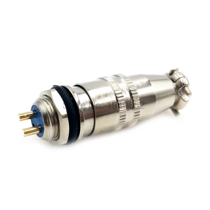 Conector rápido circular XS10, enchufe macho y hembra de contacto chapado en oro, 10mm, 2 pines, 3 pines, 4 pines, 3a, 250V - imagen 5