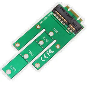 Tarjeta convertidora adaptadora M.2 B key SSD a MSATA MINI PCIE para NGFF 22x30mm 22x42mm 22x60mm 22x80 SSD - imagen 3