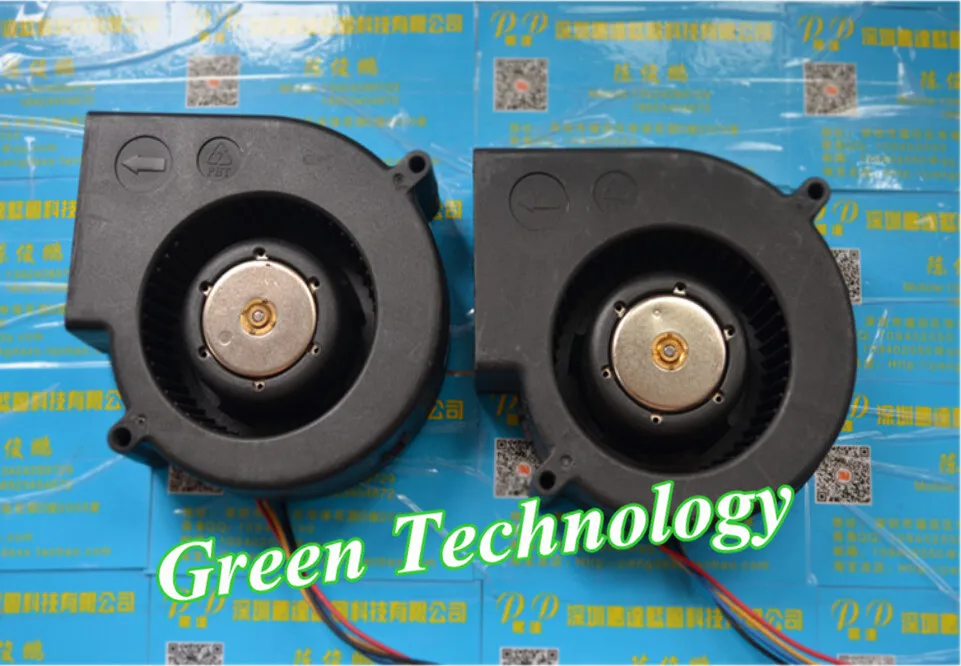 Delta-soplador industrial original BFB1012VH, horno de combustión, ventilador turbo, 12V, 1.8A, 9733 con 4 pines - imagen 2