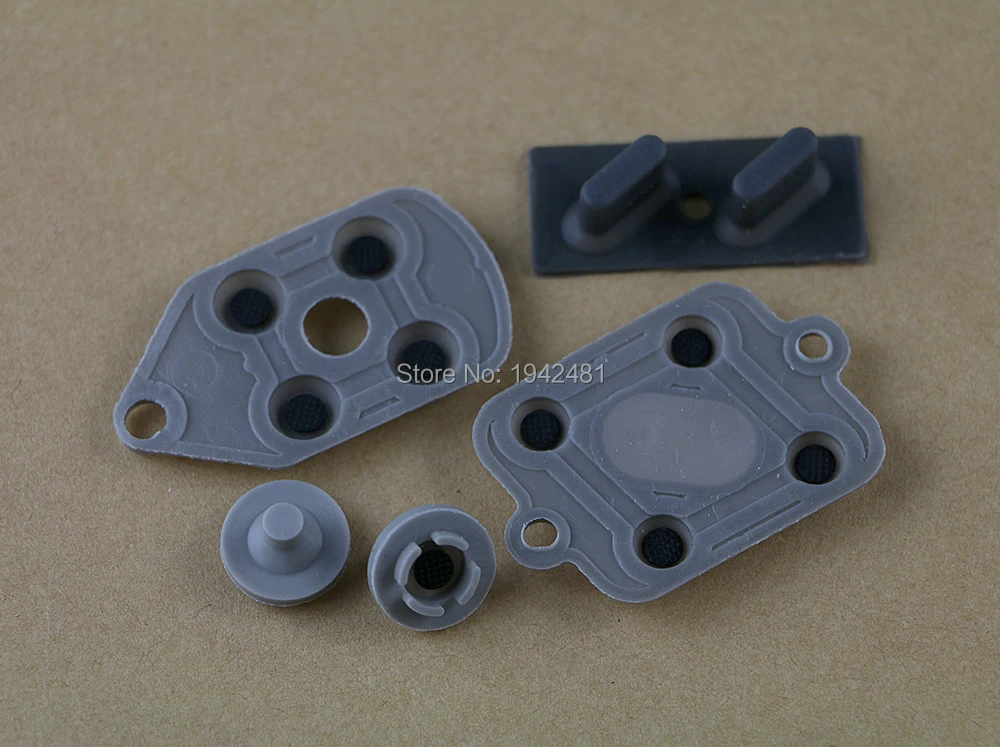 100 juegos para SFC SNES Super NES Nintendo controlador de repuesto conductor almohadillas de goma de alta calidad