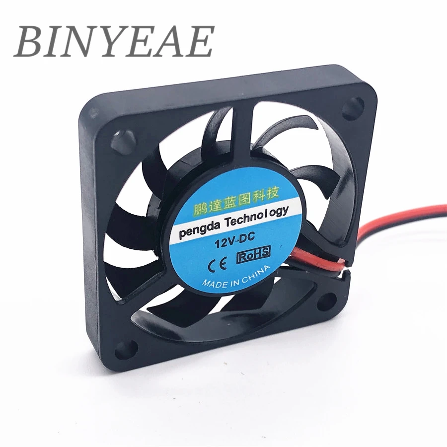 4007 40MM 4CM ventilador 40*40*7mm 5v 0.15A 12V 0.1A ventilador de tarjeta gráfica ventilador de refrigeración portátil ventilador silencioso en miniatura 2 pines - imagen 4