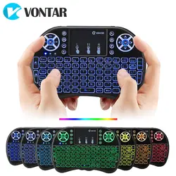 VONTAR i8 Teclado Inalámbrico Air Mouse 2.4GHz
