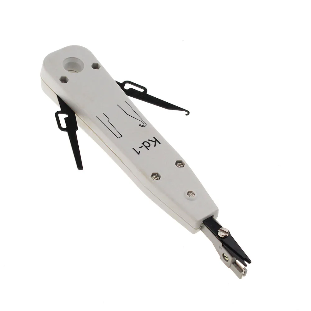 Herramienta de impacto portátil KRONE KD-1 con Sensor para Cable de teléfono de telecomunicaciones Cable de red RJ11 RJ45 Cat5 con paquete al por menor