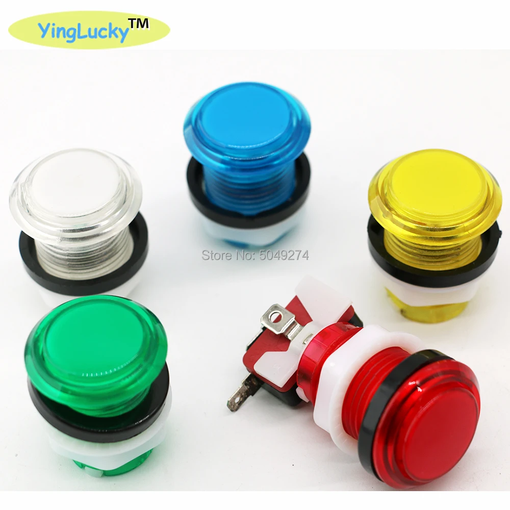 Pulsador Arcade LED 33mm 12V – 1-2 Jugadores Iluminado - imagen 2