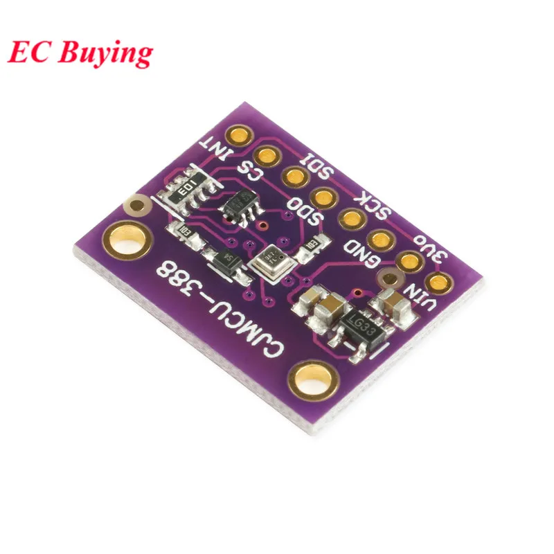 10 uds/1 unidad BMP388 CJMCU-388 Módulo Sensor de presión atmosférica temperatura Digital para placa electrónica Arduino IIC I2C SPI 24 bits - imagen 4