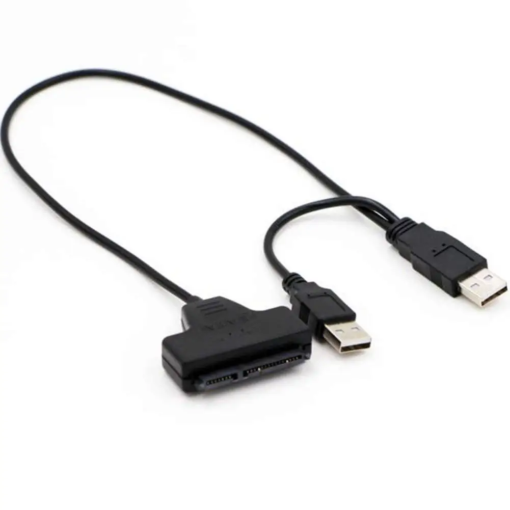 Cable adaptador USB 2,0 a SATA 7 + 15 Pin 22Pin para HDD disco duro de 2,5 ", gran oferta - imagen 5