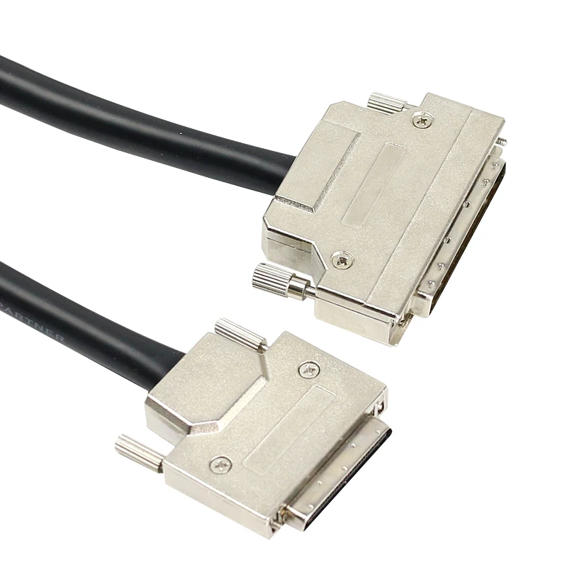 Cable SCSI HPDB68 a VHDCI68 HPDB 68 Pin a VHDCI 68 Pin Cable profesional personalizar longitud - imagen 3