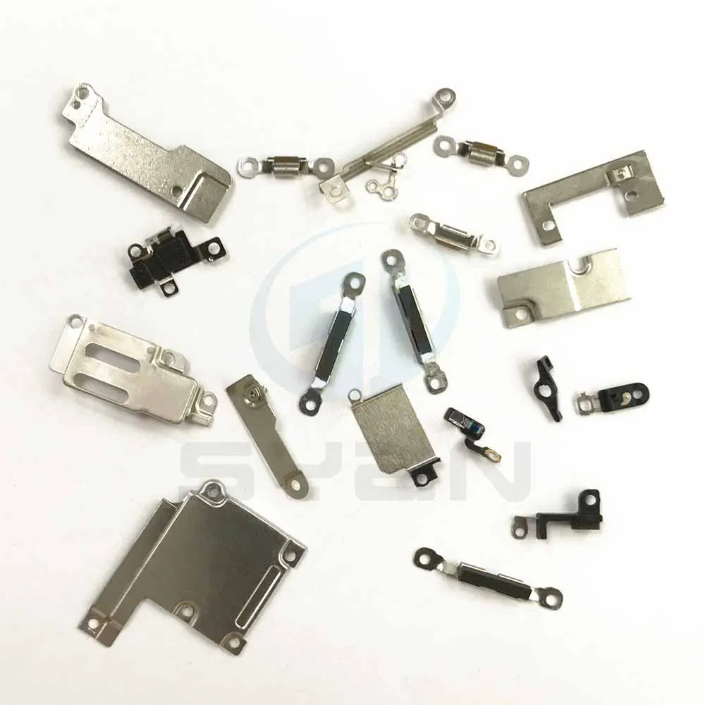 Piezas de Metal pequeñas originales, soporte, placa de protección, Kit para iphone 5, 5s, 6, 6 plus, 7, 7 plus, 8, 8 plus, accesorios interiores - imagen 3