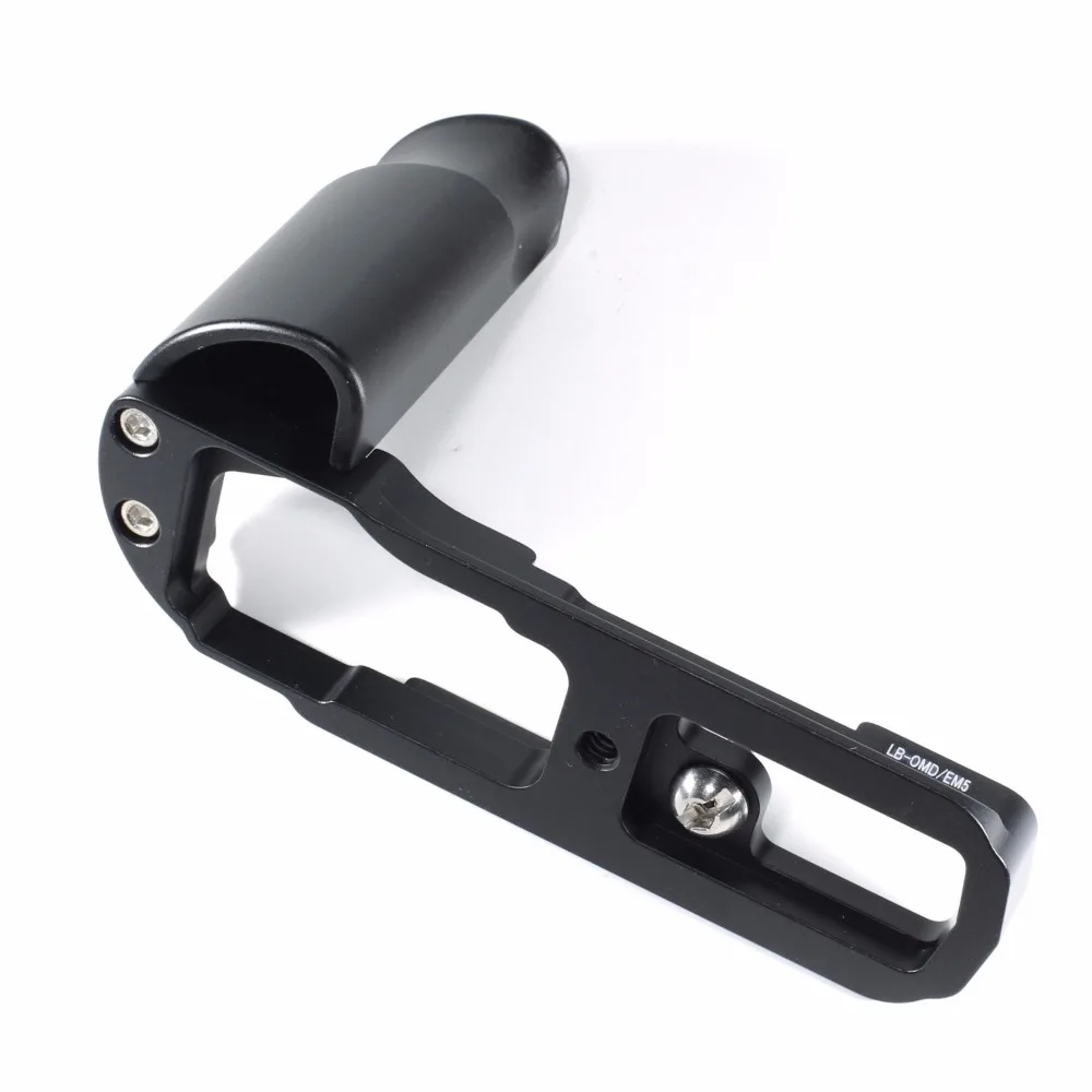 Empuñadura de Metal para cámara Digital sin Espejo, color negro, para Olympus OM-D EM5 - imagen 2