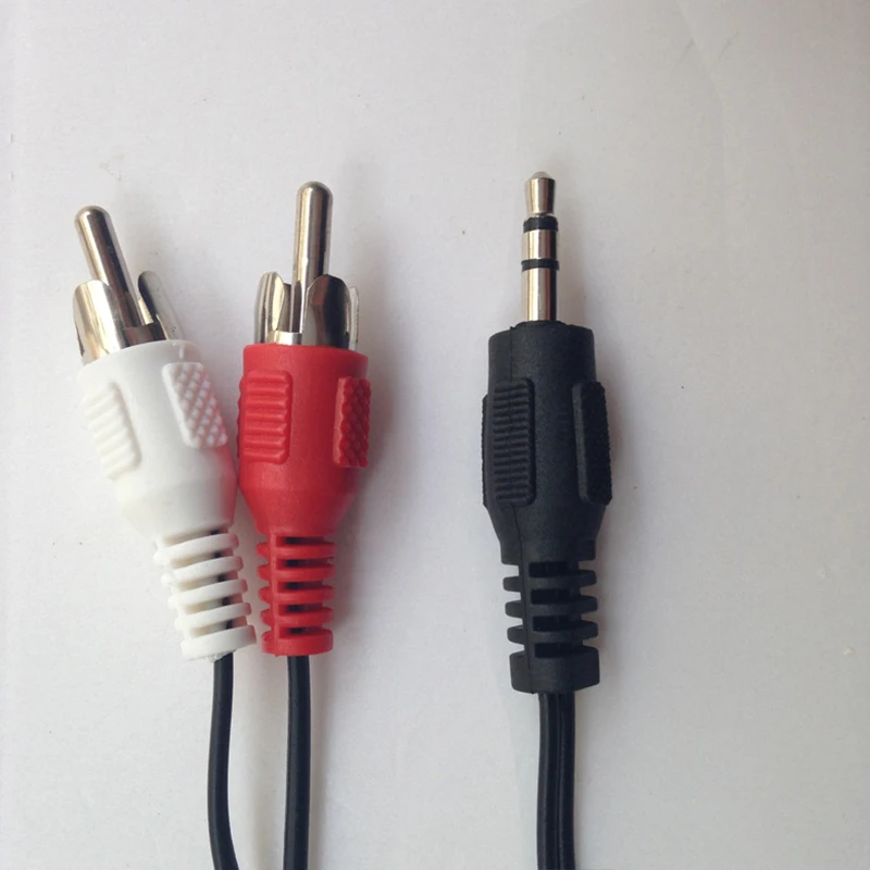 Cable Jack 3,5mm a 2 RCA Estéreo para TV PC DVD - imagen 5