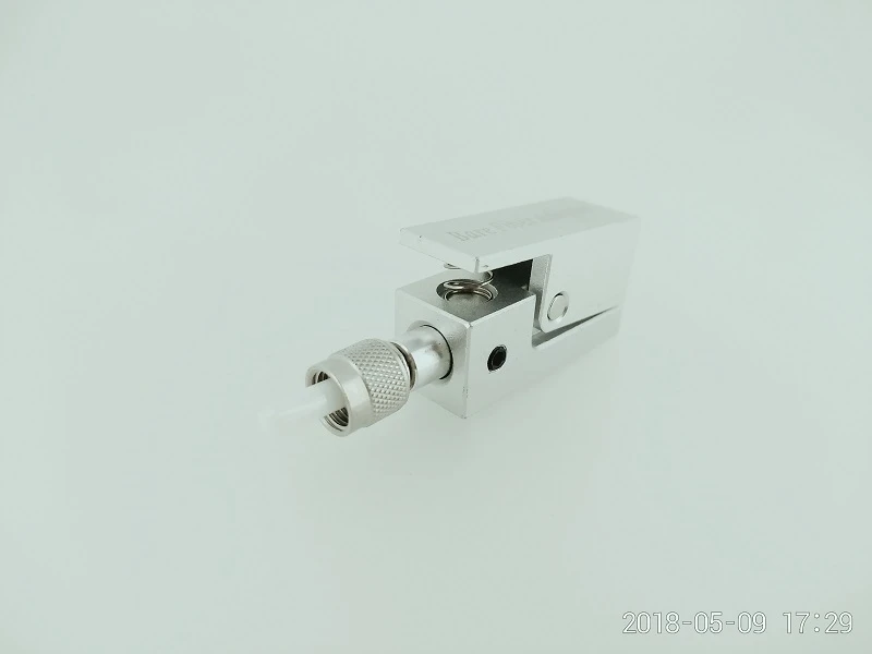 Adaptador de fibra desnuda SMA905 126um 128um 140um 200um 230um 450um metal plateado cuadrado SMA905 UPC acoplador ftth de fibra óptica desnuda 1 ud. - imagen 5
