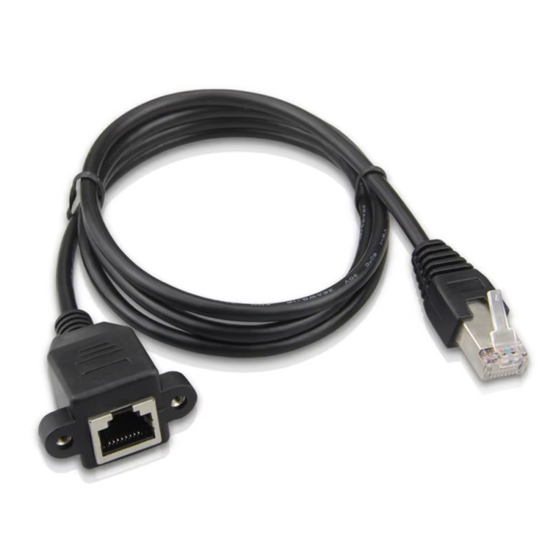 Cable Extensión RJ45 Macho a Hembra 50 cm - imagen 4