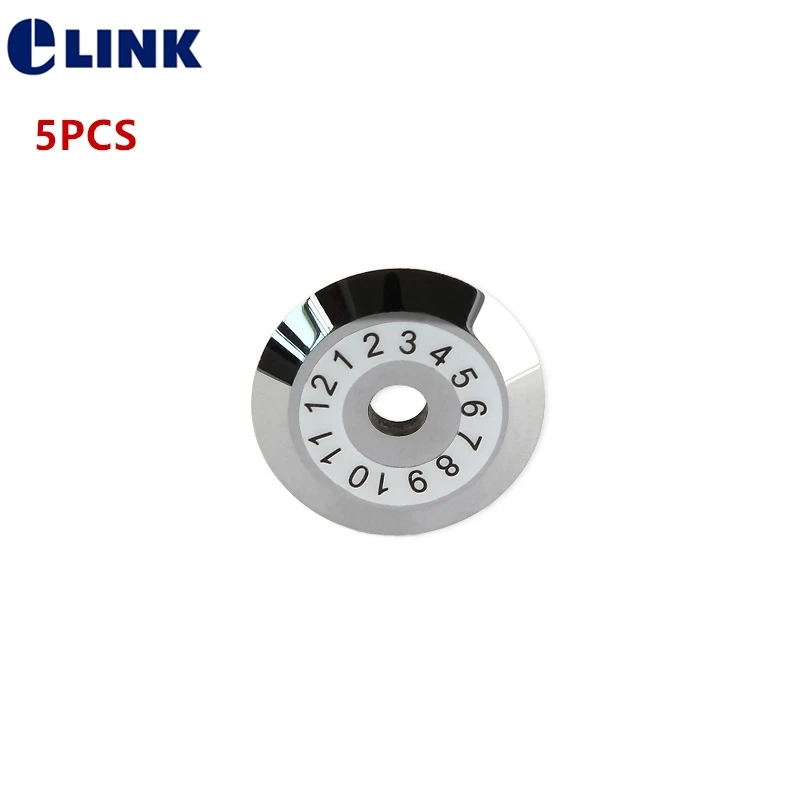 Cuchilla de cuchilla de fibra 5 uds reemplazo 12 planos para FC-6S óptico SKL-6S cuchilla cortadora de rueda hoja de corte envío gratis ELINK