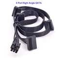 6Pin to 4 SATA