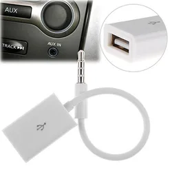 Adaptador USB Jack 3,5mm para Coche y MP3