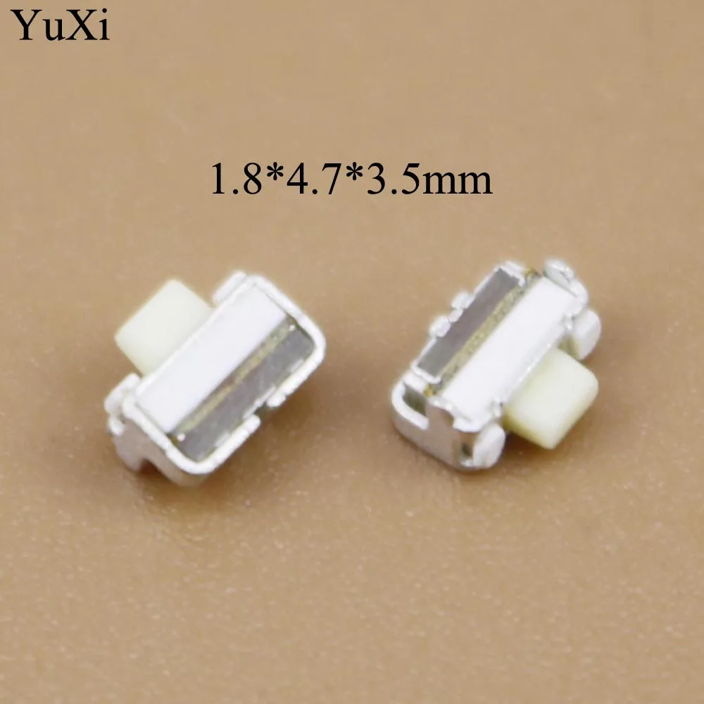 YuXi-Interruptor de botón de volumen, LS10K2-T para Samsung 1,8x4,7x3,5mm, 1 unidad