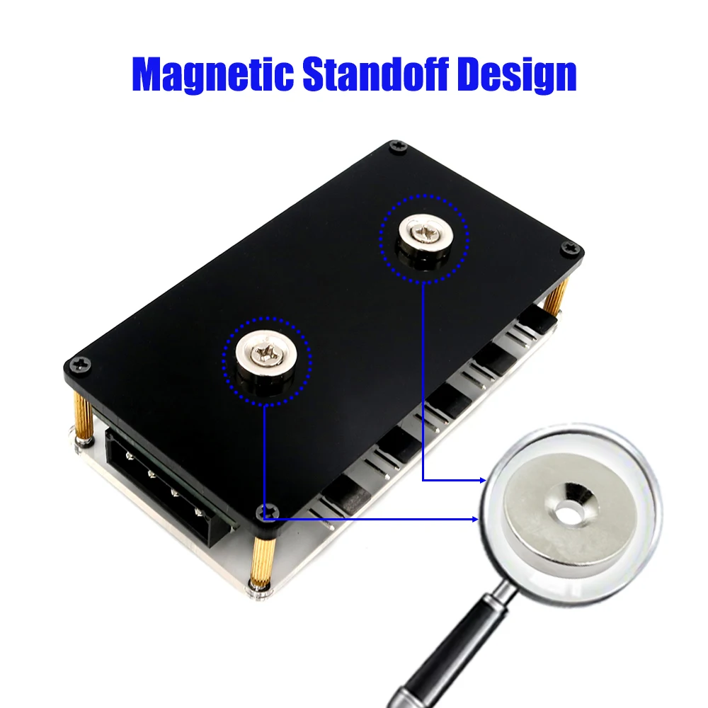 Adaptador de concentrador de ventilador de 4 pines Molex o SATA, conector de alimentación de 15 Pines, refrigerador de CPU, carcasa de chasis de PC, divisor de ventilador de refrigeración, adaptador de ventilador de 3 pines y 4 pines - imagen 3