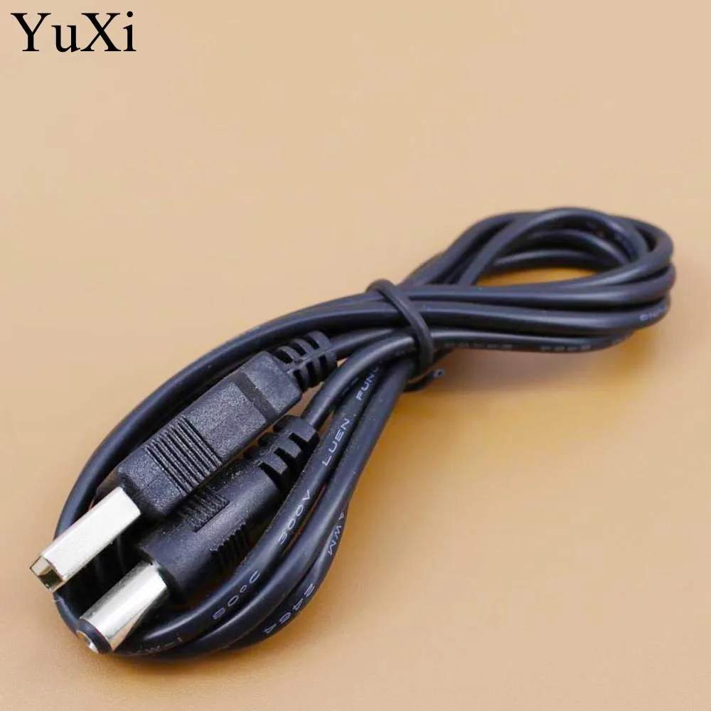 YuXi-Cable de alimentación USB A macho, 1 unidad, 5,5mm/2,1mm, 5 voltios CC, 5,5x2,1, 5,5x2,1mm, L = 0,8 m - imagen 2