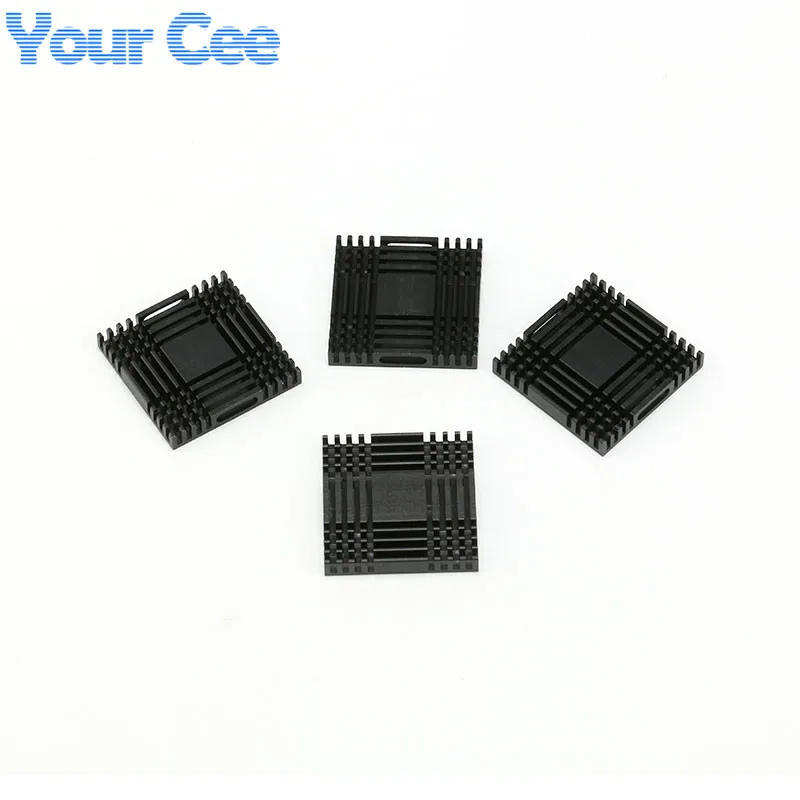 5 uds/1pc 37*37*6mm disipador de calor ventilador de refrigeración disipador de calor de aluminio 37X37X6mm - imagen 3