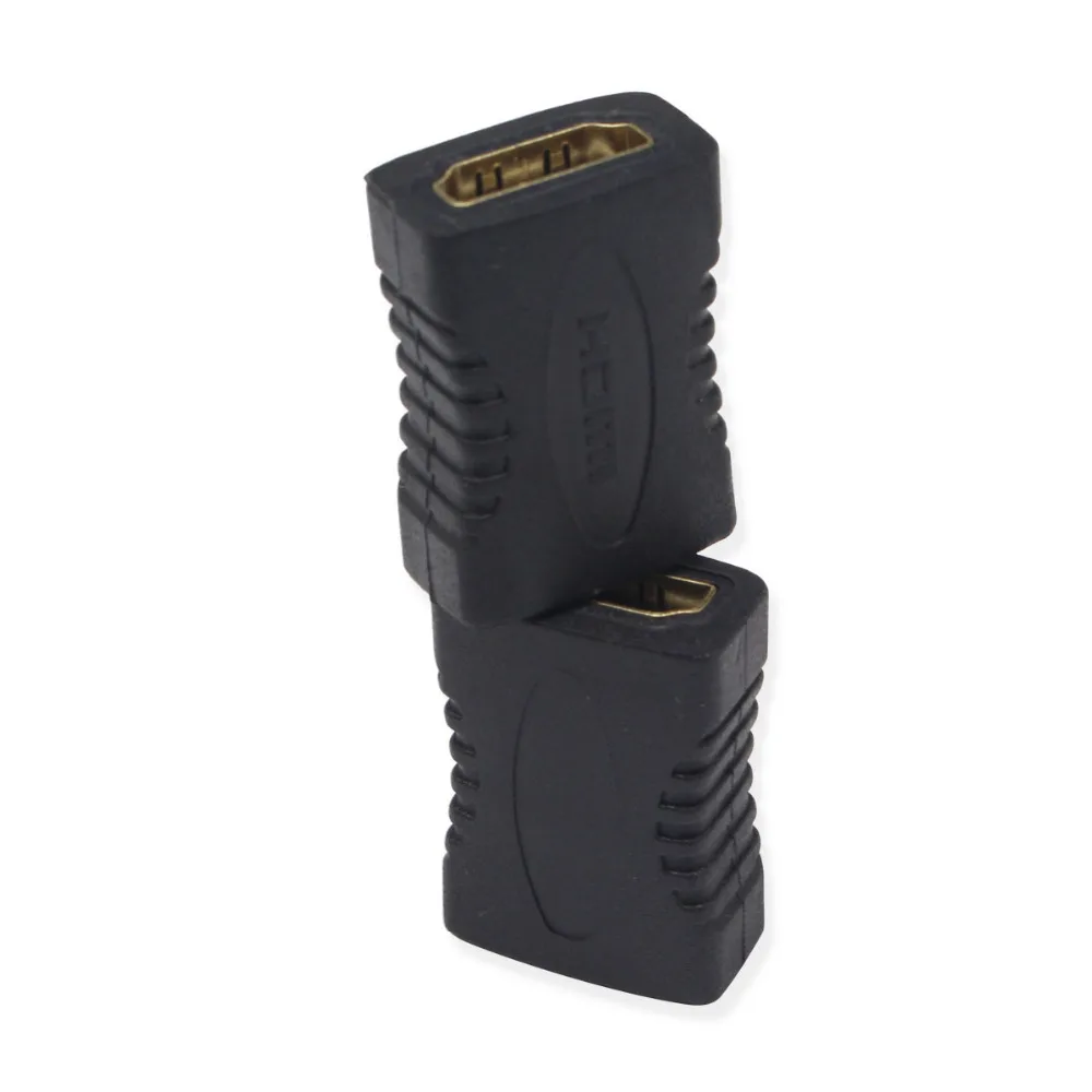 Adaptador HDMI hembra a hembra, convertidor de conector acoplador para HDTV 1080P, 2 piezas - imagen 4