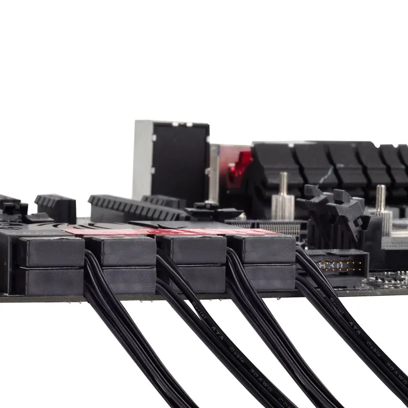 CP11B-300 Cable SATA 6 Gb/s 30 cm 90 grados lateral Negro - imagen 4