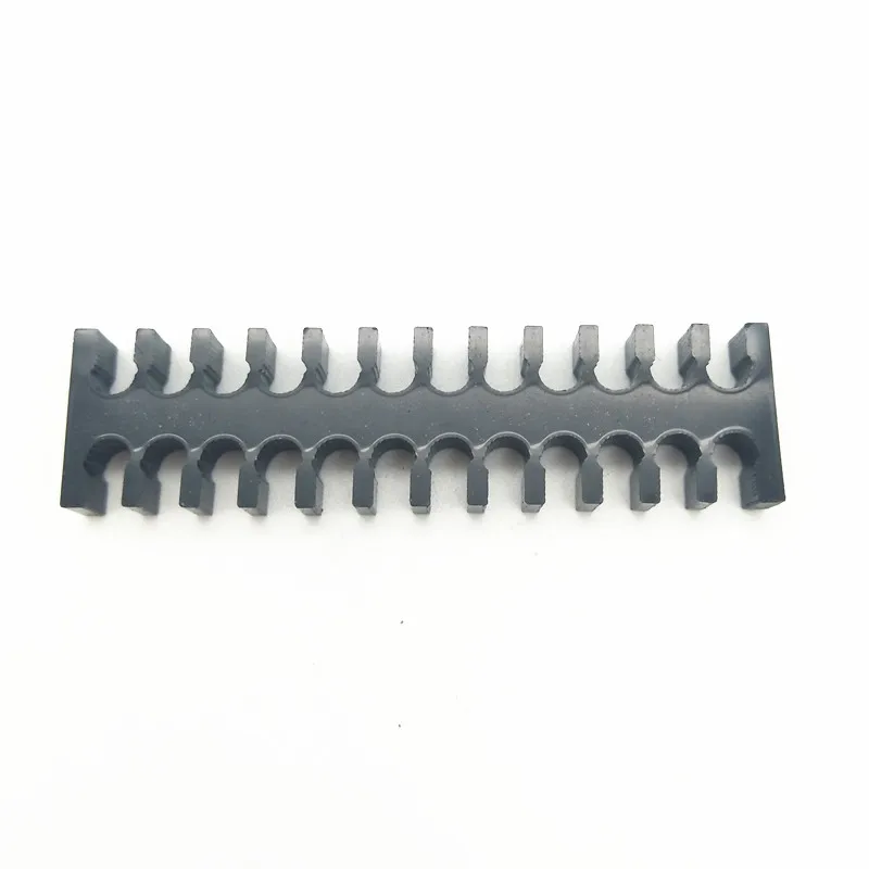 Black Acrylic Cable Combs for ATX/CPU/GPU/PCIE PSU Extension Cables 2pcs+1pc free - imagen 2