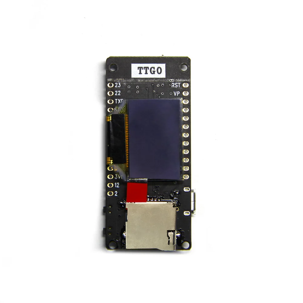 LILYGO®Tarjeta SD OLED TTGO T2 ESP32 0,95, placa de desarrollo de módulo WiFi y Bluetooth