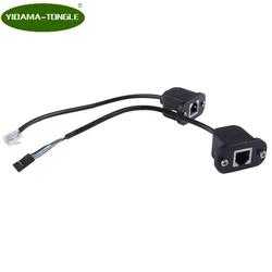 Adaptador RJ11 RJ12 hembra macho panel