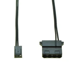 Cable Convertidor Molex 4 Pines a Ventilador 3 Pinos PC
