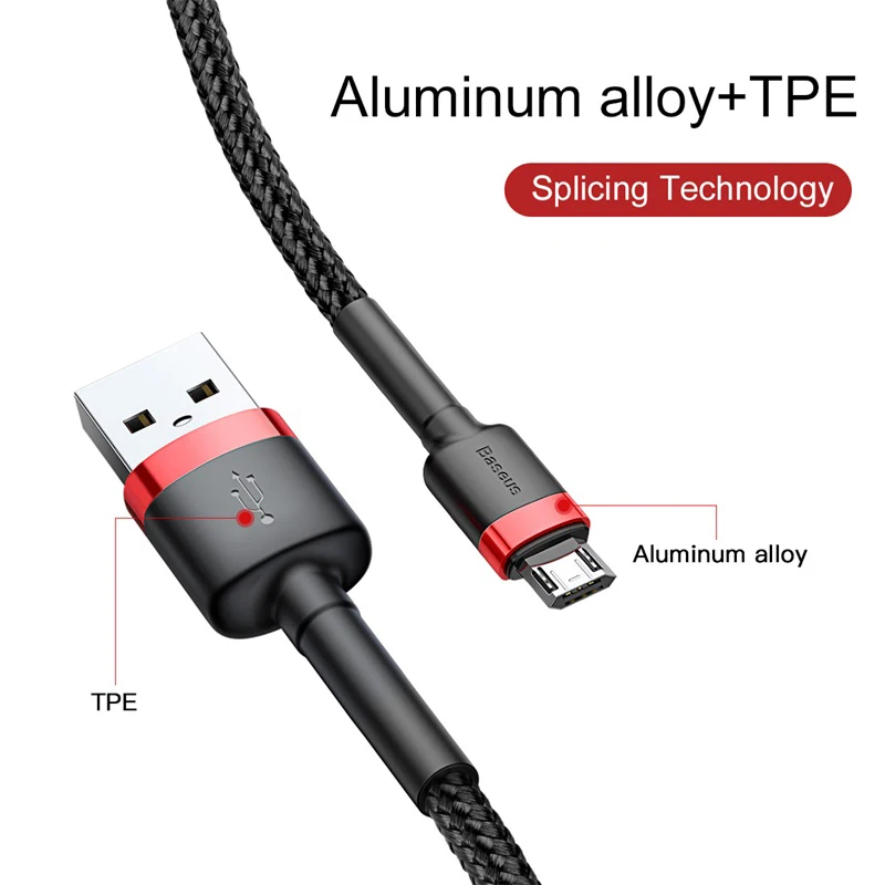 Cable Baseus USB-C Carga Rápida Compatible Huawei P30 Xiaomi - imagen 3