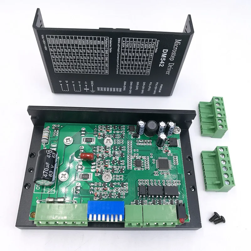 DM542 Controlador Motor pasos micro-paso 25600 Nema17 Nema23 carcasa - imagen 4