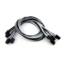 Cable Alimentación PCIe 6 Pines GPU – 16AWG 60 cm Macho/Macho