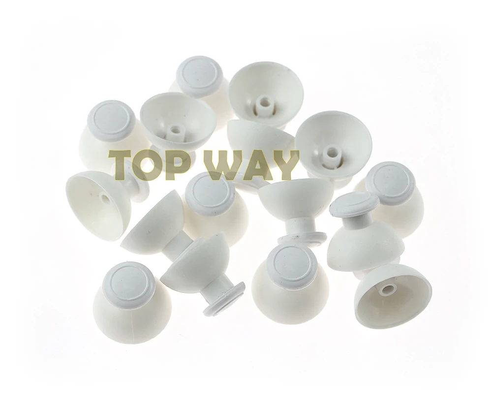 Tapa de palanca de mando analógica, tapa de palanca de agarre de pulgar analógica para controlador de Nintendo wii, color blanco, 4 Uds. - imagen 5