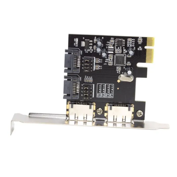 Adaptador PCI-E 4 Puertos SATA 3.0 6Gbps